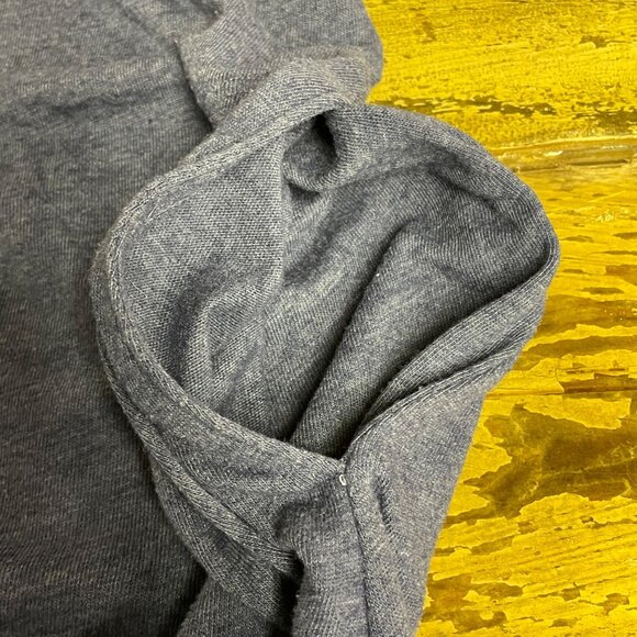 Nation LTD Phoebe Seam Front Slubbed Knit Mini Tank Dress Blue Sz XS Casual - Picture 5 of 7